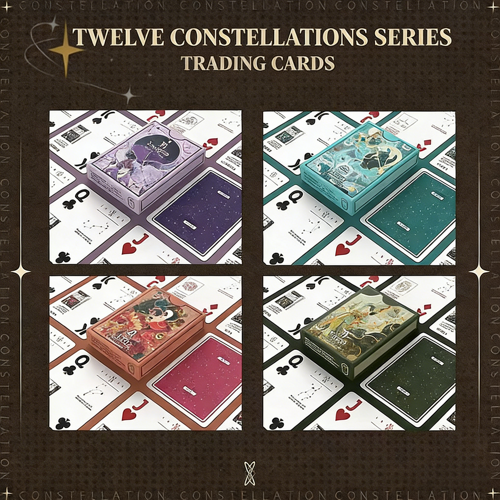 Poker Atelier 12-in-1 Zodiac Playing Cards Set | All Star Signs Included