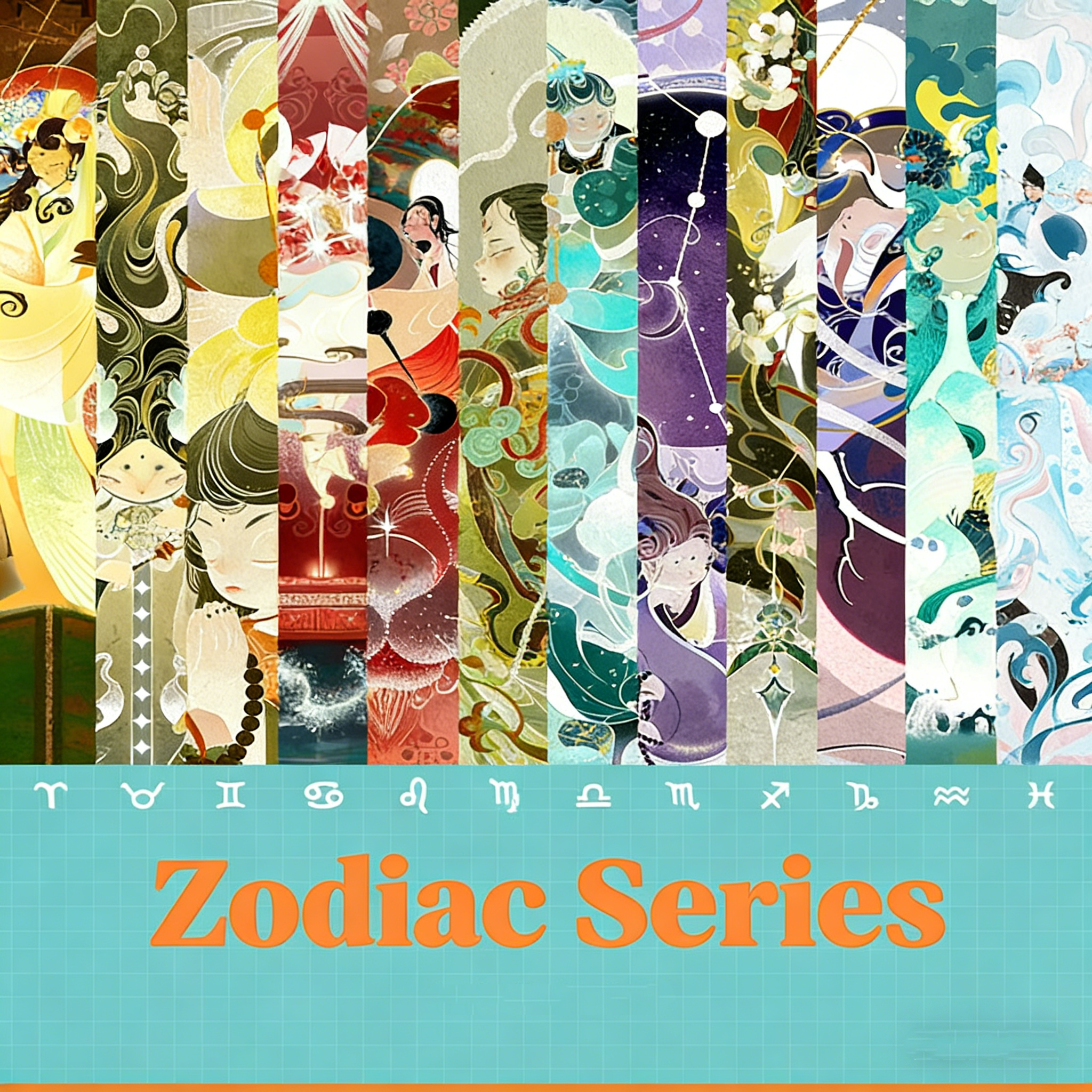 Poker Atelier 12-in-1 Zodiac Playing Cards Set | All Star Signs Included