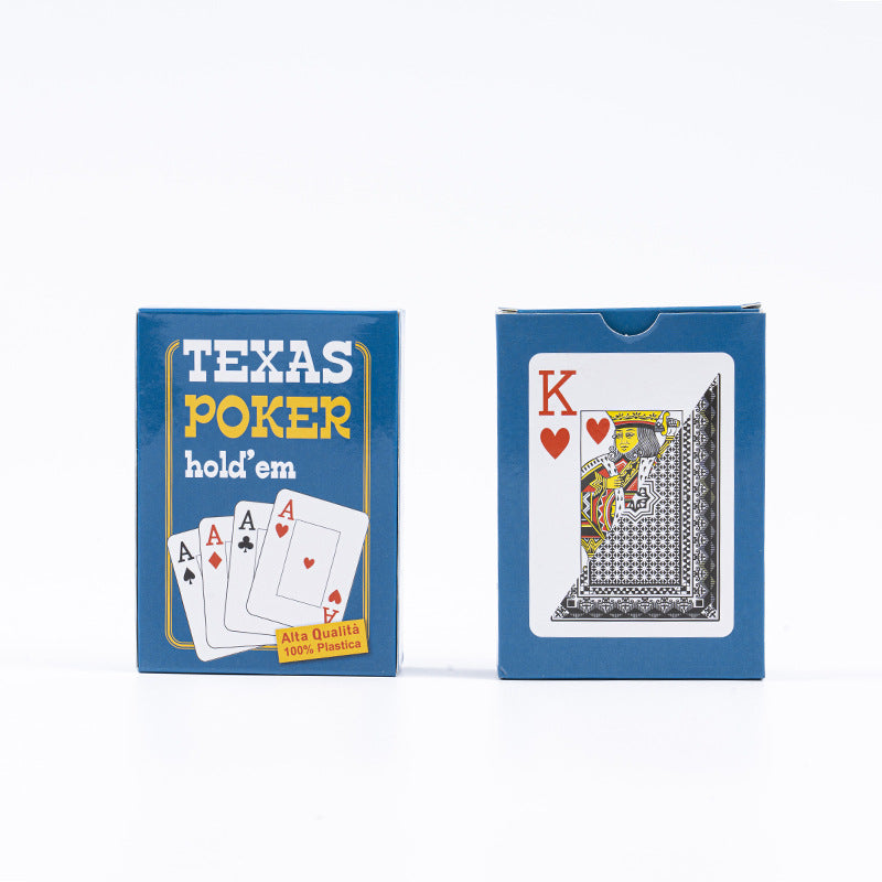 Poker Atelier Professional Texas Plastic Playing Cards - Waterproof & Customizable for Poker Rooms & Promotions