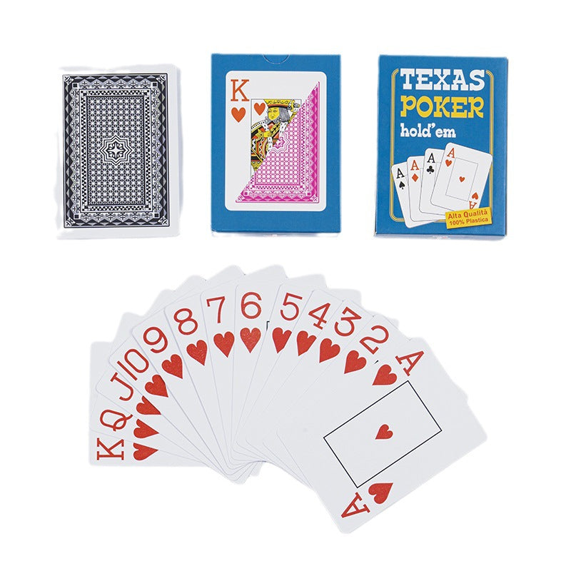 Poker Atelier Professional Texas Plastic Playing Cards - Waterproof & Customizable for Poker Rooms & Promotions