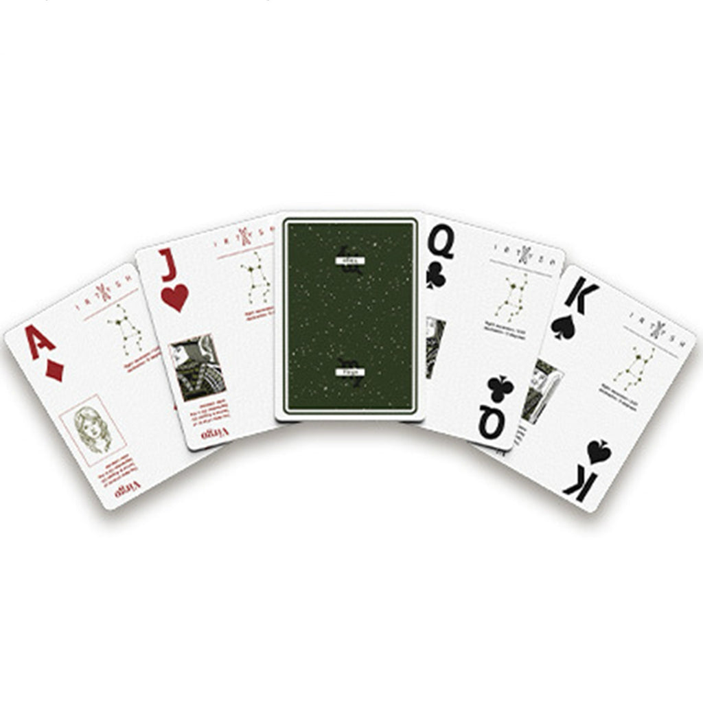 Poker Atelier Virgo Themed Playing Cards for Cardistry, Poker & Games