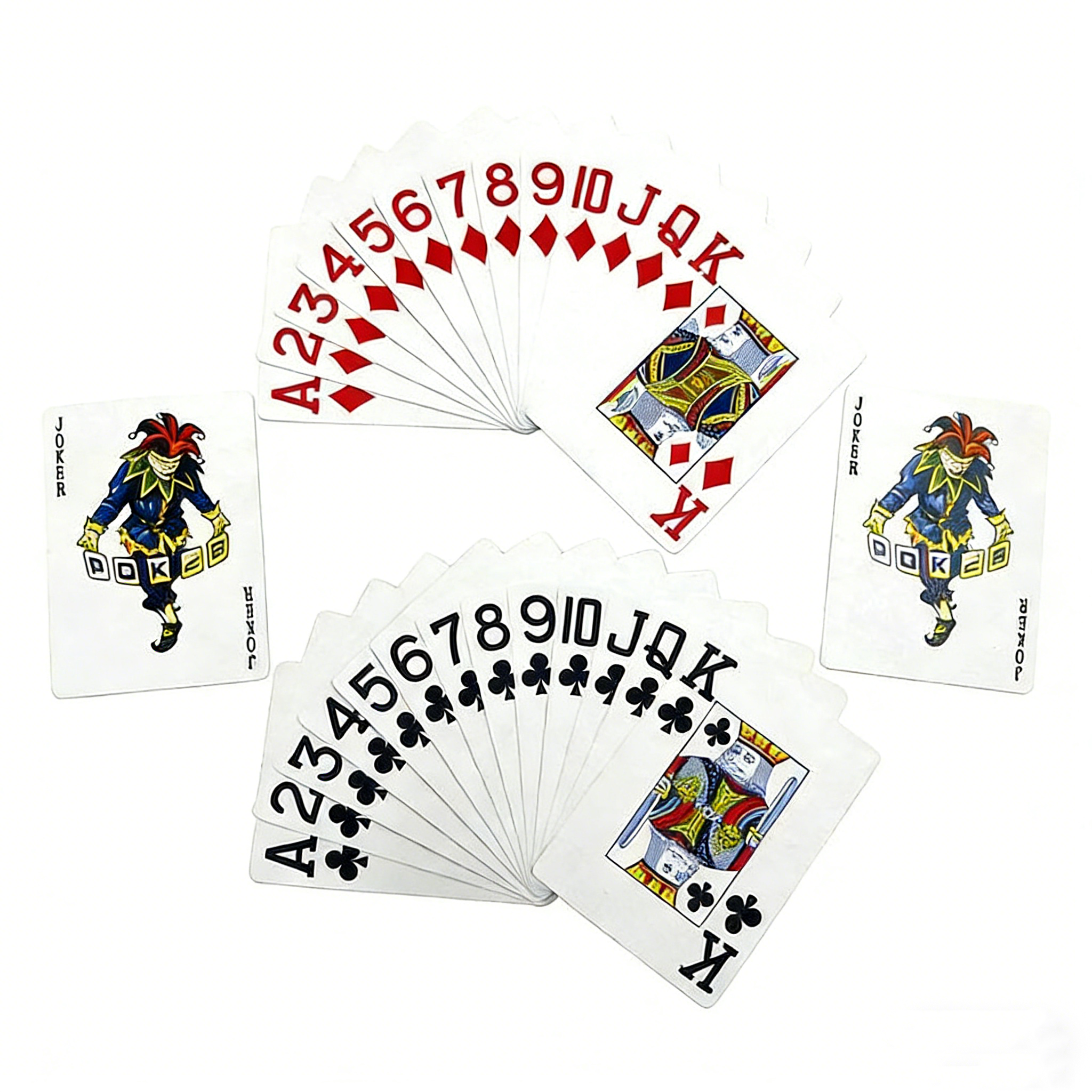 Poker Atelier Custom Plastic Playing Cards for Poker - Matte PVC Texas Hold'em Cards