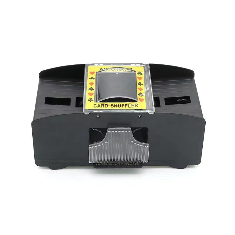 Poker Atelier Automatic Card Shuffler Machine - USB Rechargeable & Battery Operated for Poker, Texas Hold'em, Tabletop Card Games