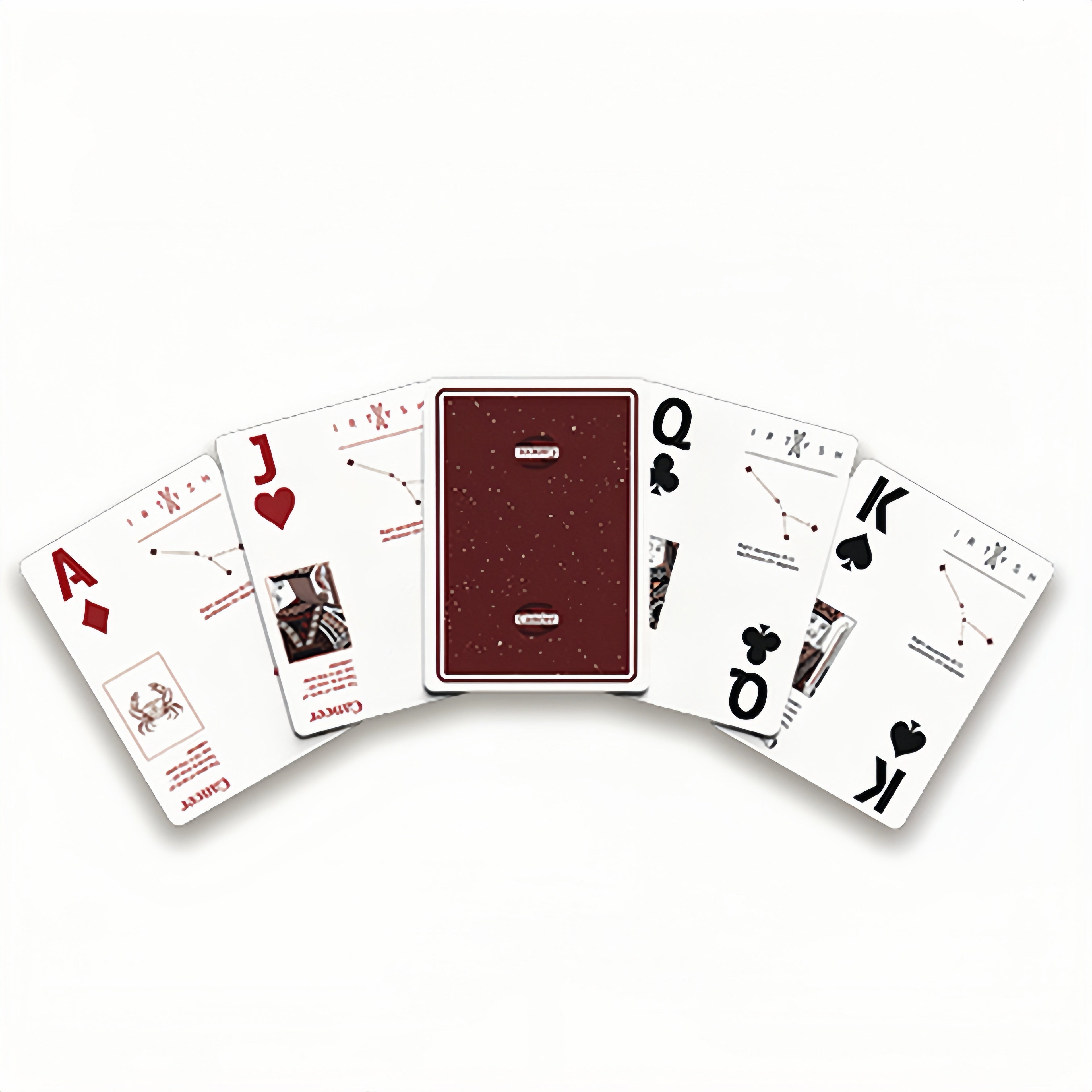 Poker Atelier Cancer Themed Playing Cards for Cardistry, Poker & Games
