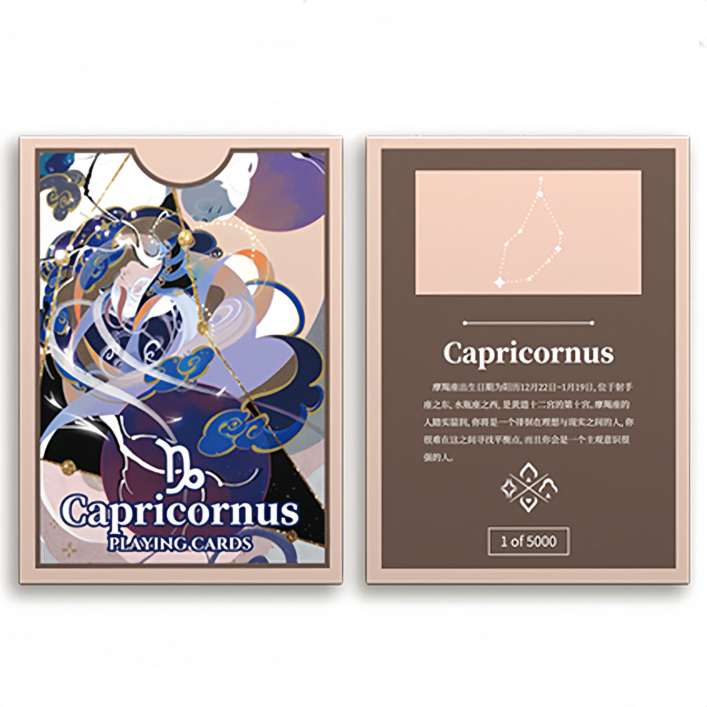 Poker Atelier Capricorn Themed Playing Cards for Cardistry, Poker & Games