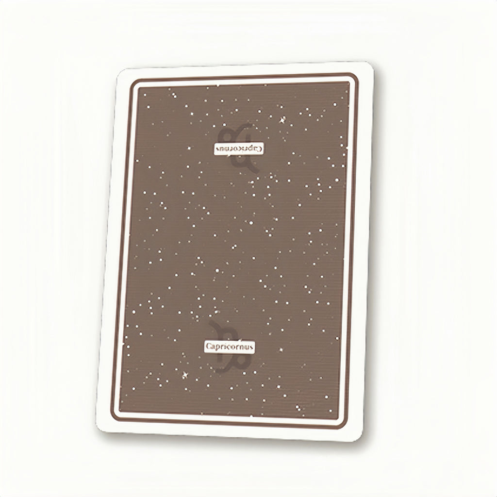 Poker Atelier Capricorn Themed Playing Cards for Cardistry, Poker & Games