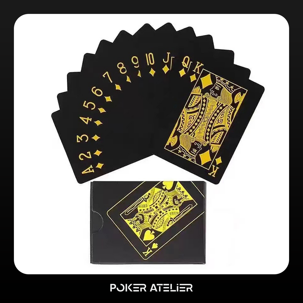 Poker Atelier Cardistry & Magic PVC Playing Cards – Waterproof, Bend-Resistant for Texas Poker and Performances