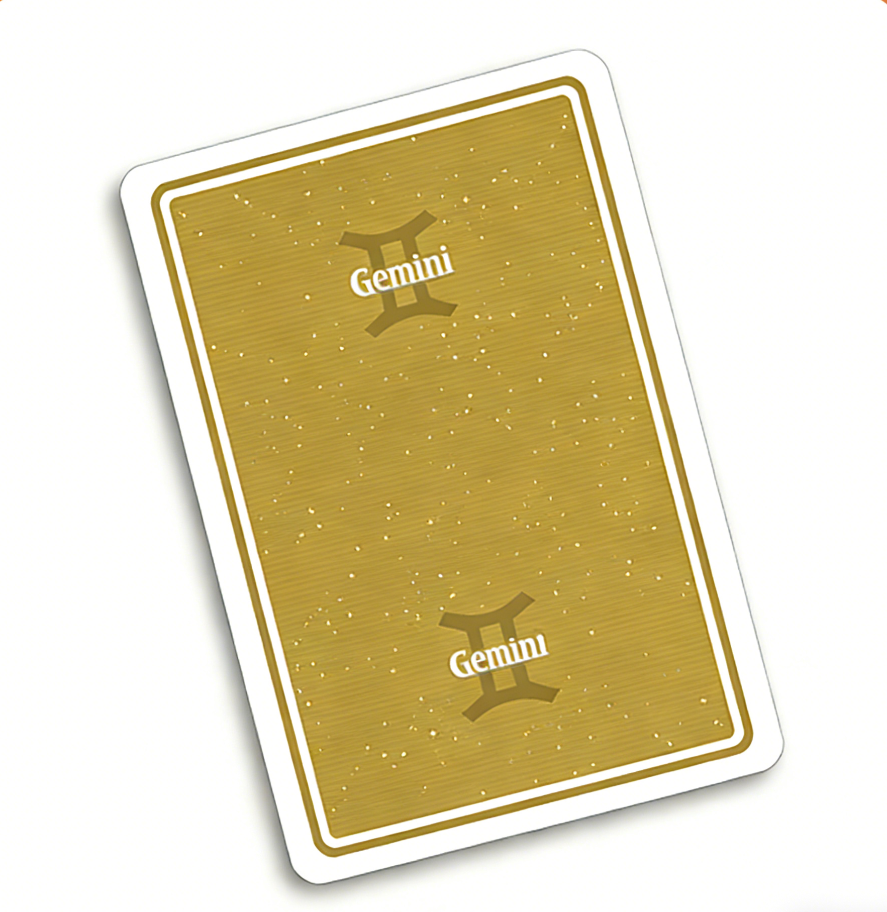 Poker Atelier Gemini Themed Playing Cards for Cardistry, Poker & Games