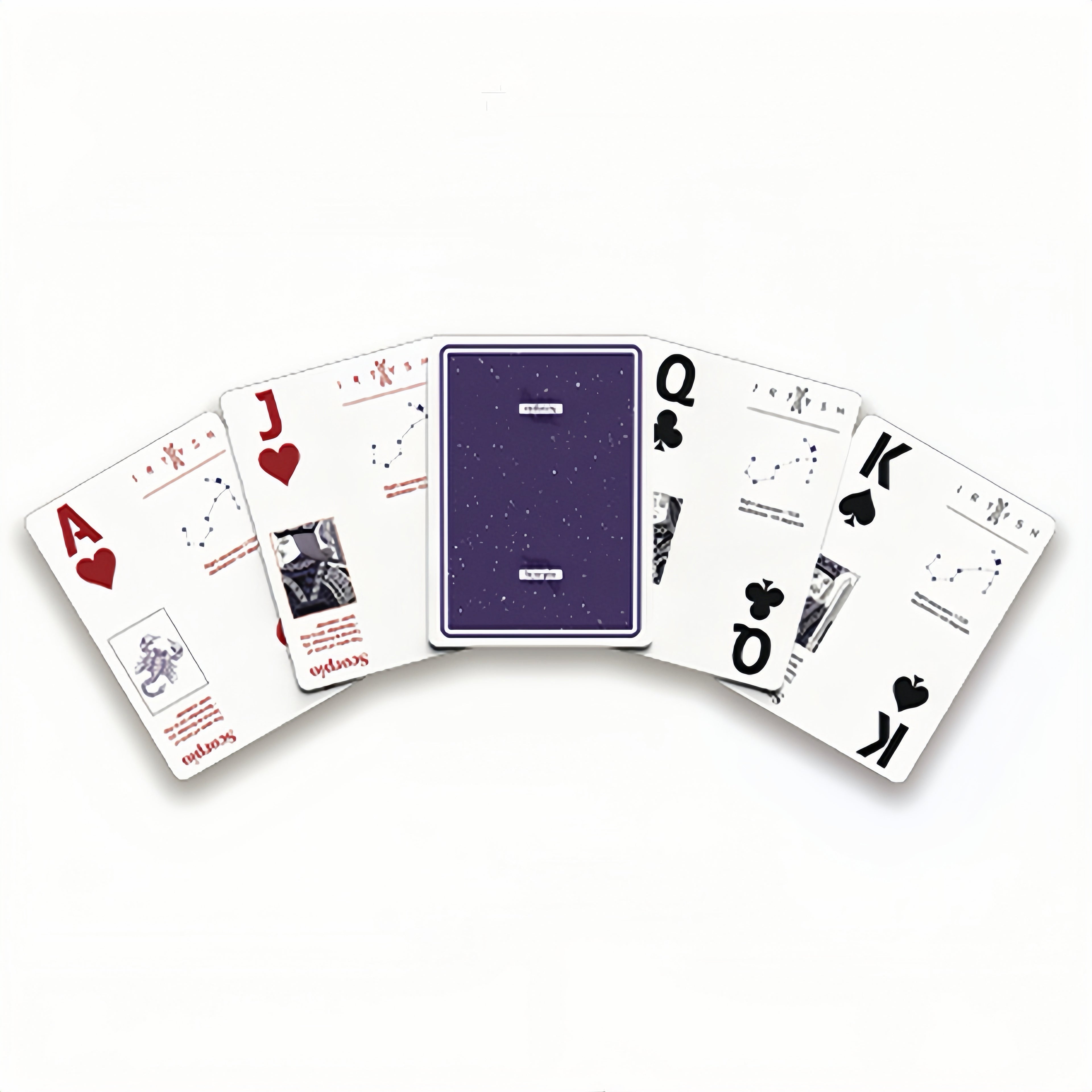 Poker Atelier Scorpio Themed Playing Cards for Cardistry, Poker & Games