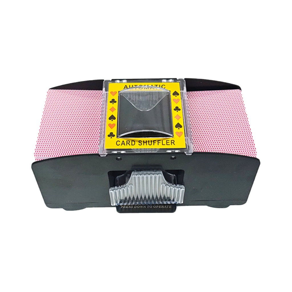 Poker Atelier Automatic Card Shuffler Machine - USB Rechargeable & Battery Operated for Poker, Texas Hold'em, Tabletop Card Games